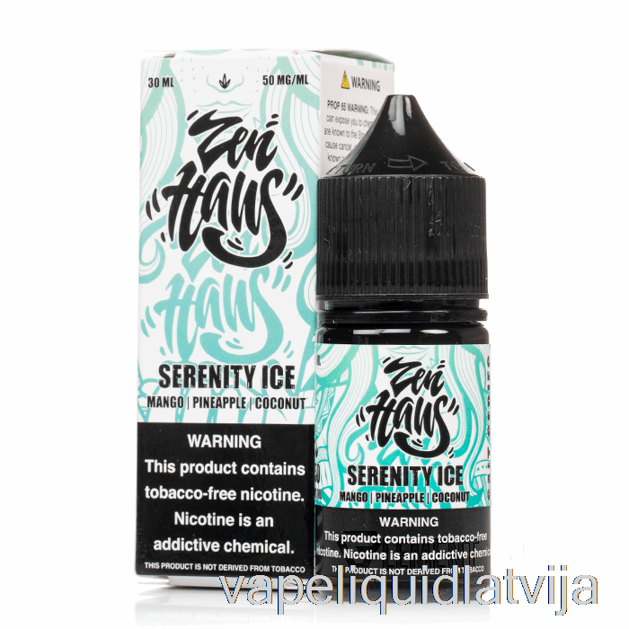 Serenity Ice - Zen Haus Salts - 30ml 30mg Vape šķidrums